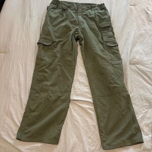 5.11 Tactical Series Cargo Pants Men's W/L US 34/30‎ Green Nylon Hiking Camping